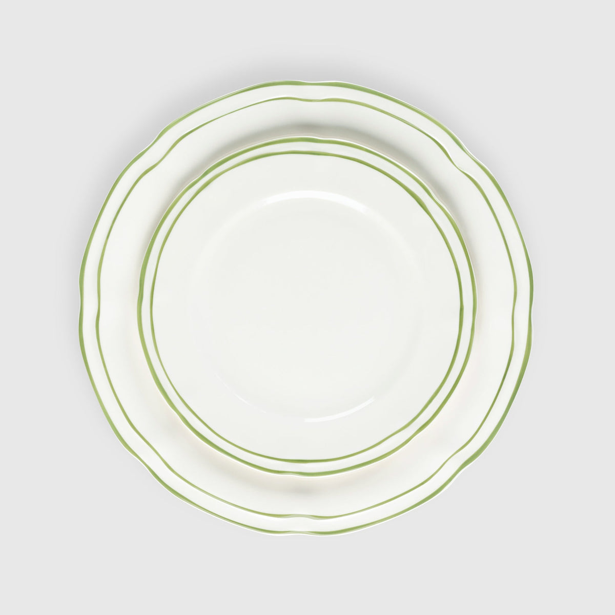 Provence Green Starter Plate, Set of 4