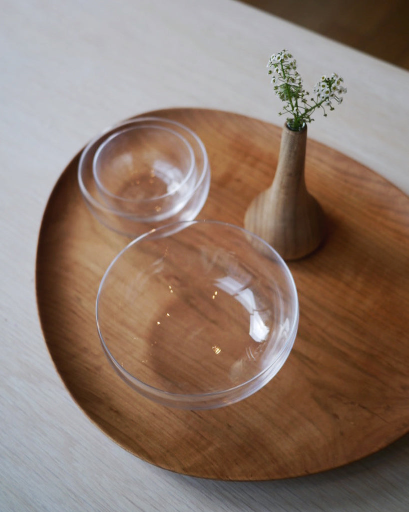 Wood Tray - Cherry Blossom