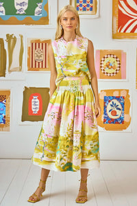 Manning Top in Ethereal Garden
