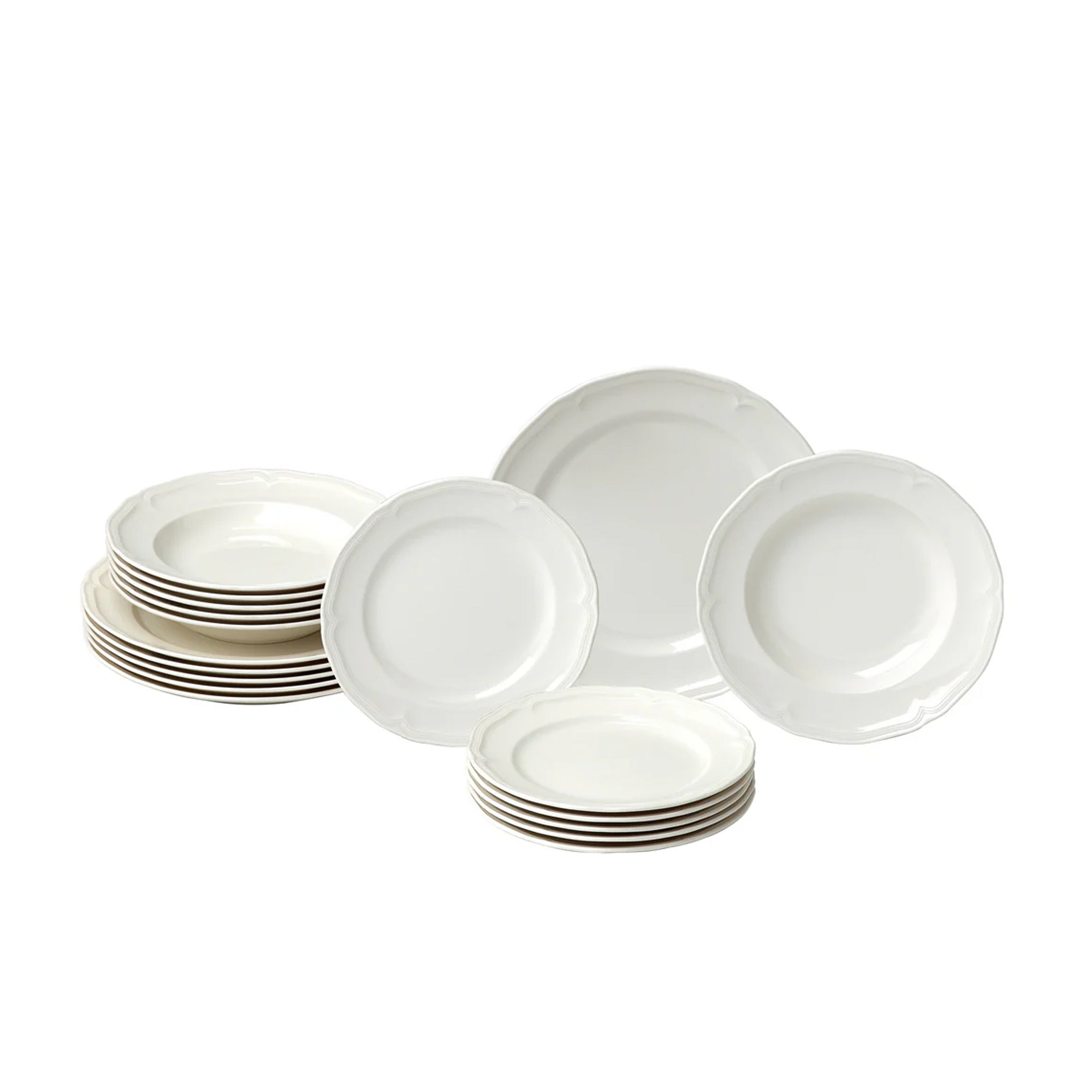 Manoir 18-Piece Set in White