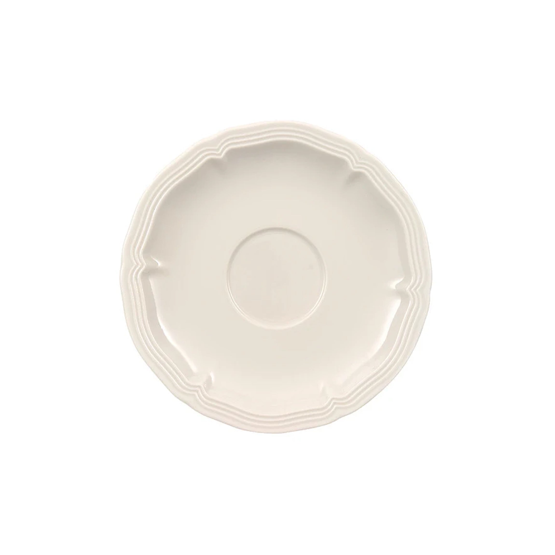 Manoir Espresso Saucer in White