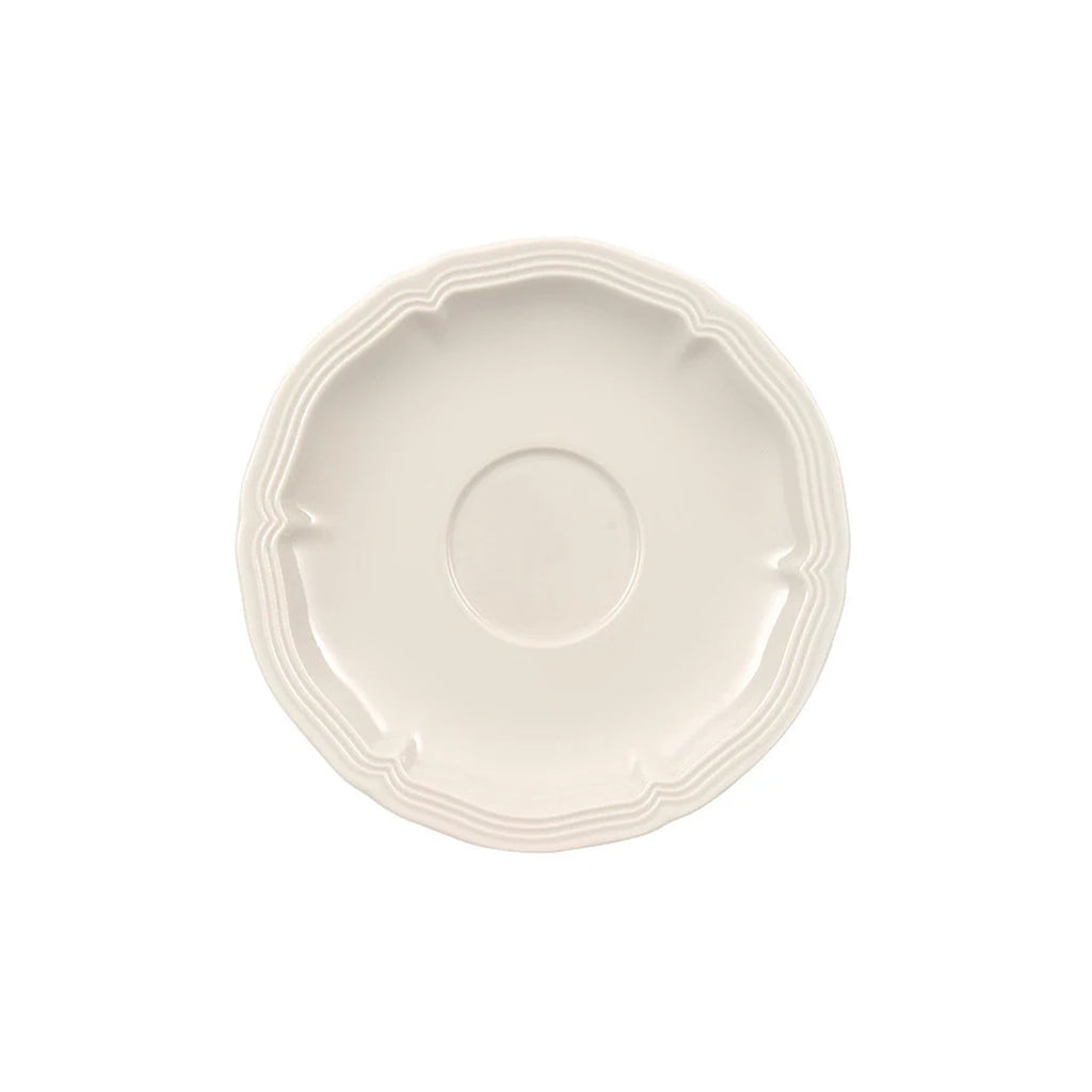 Manoir Espresso Saucer in White