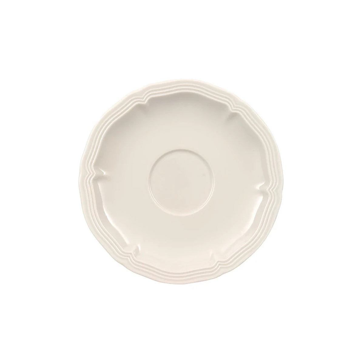 Manoir Espresso Saucer in White