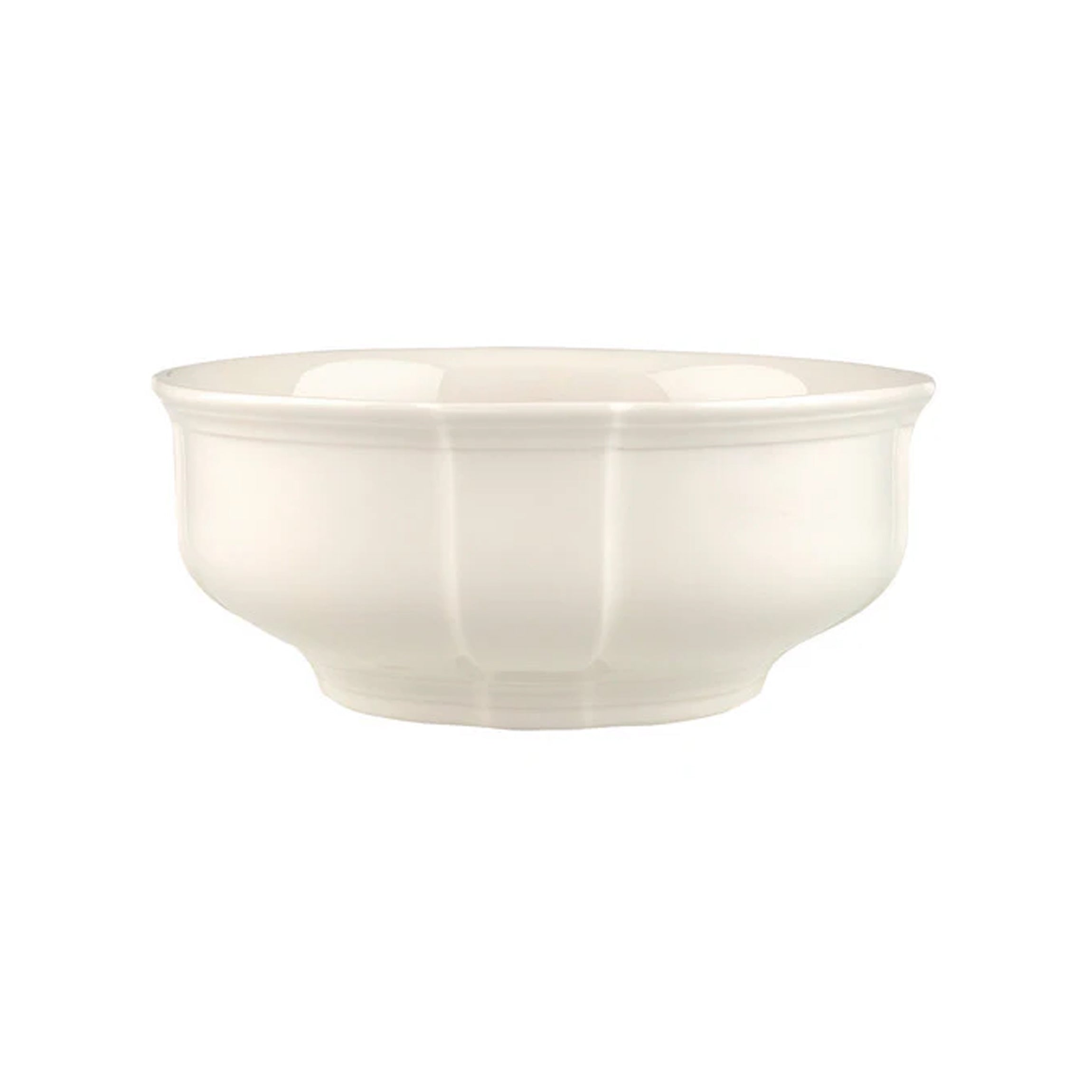 Manoir Round Vegetable Bowl in White