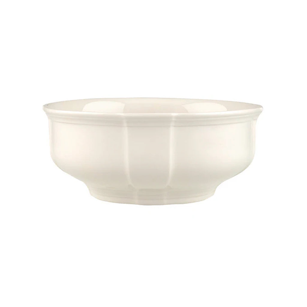 Manoir Round Vegetable Bowl in White