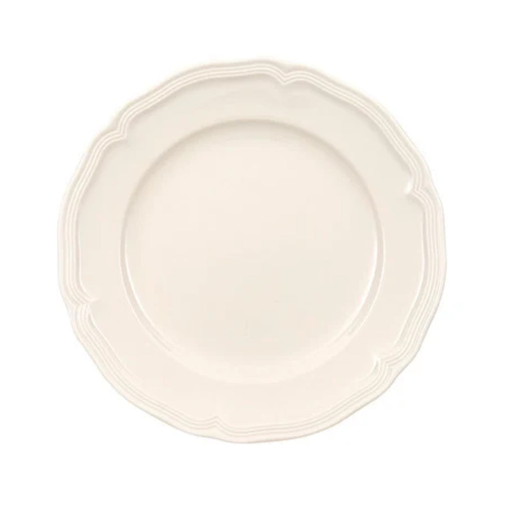 Manoir Salad Plate in White
