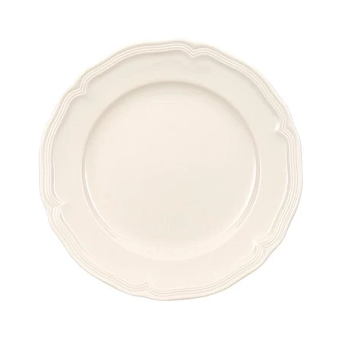 Manoir Salad Plate in White