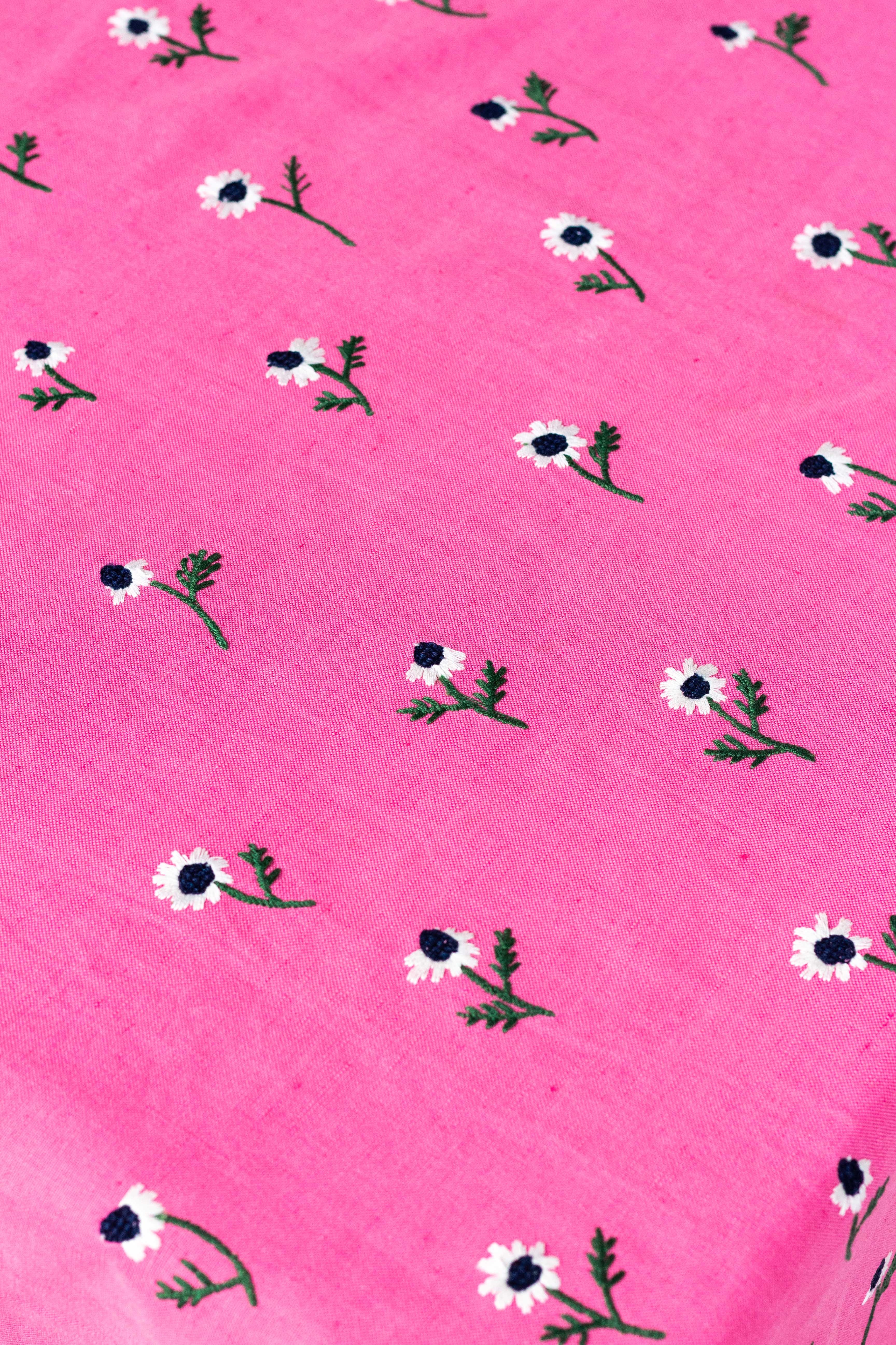 Manzanilla Rectangular Tablecloth in Bougainvillea