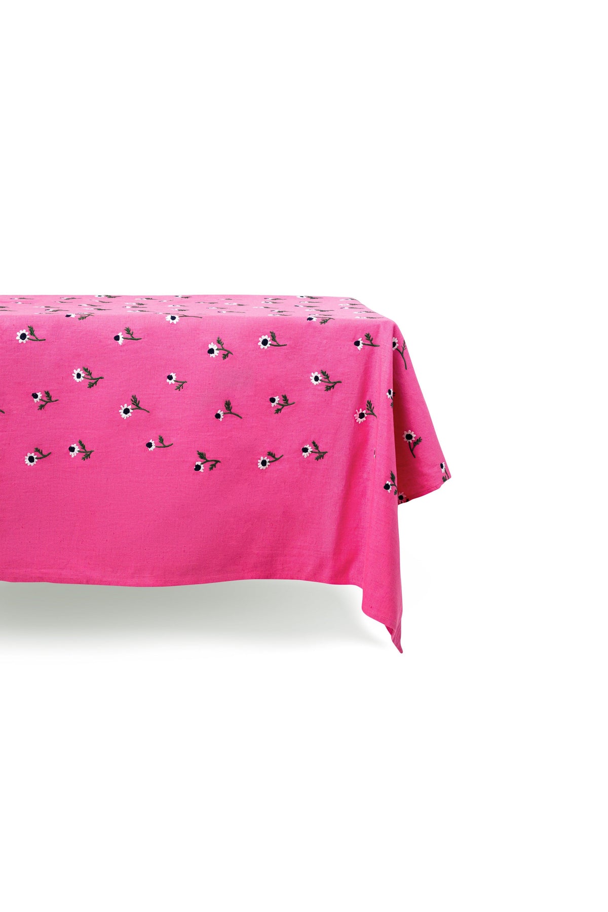 Manzanilla Rectangular Tablecloth in Bougainvillea