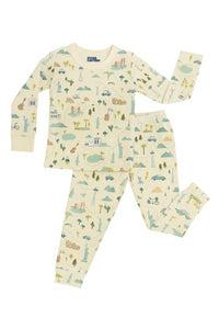 Map Bamboo Pajamas