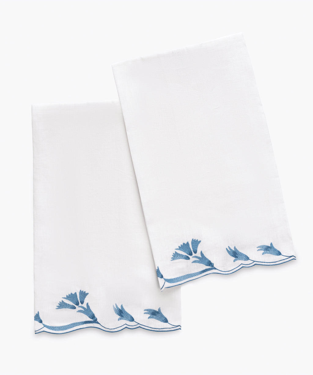 Marcella Guest Towel - Set of 2 in Lapis