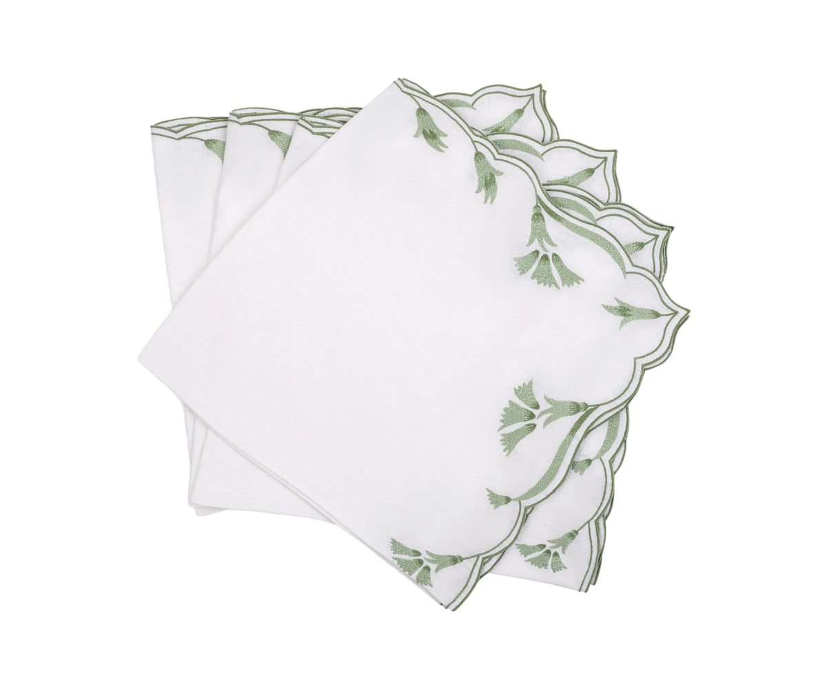 Marcella Napkin - Set of 4 in Clover