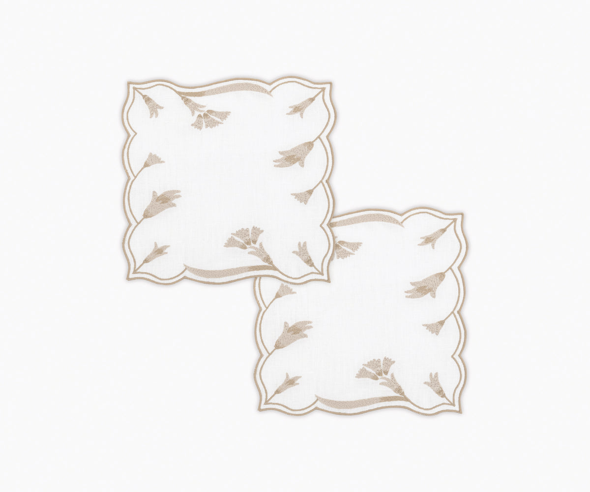 Marcella Cocktail Napkin - Set of 4 in Dune