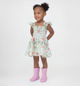The Baby Ellie Nap Dress in Peony Chintz