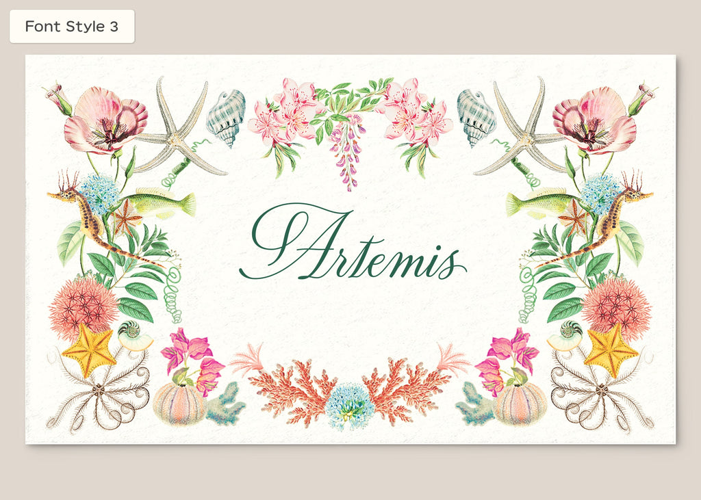 Place Card Form