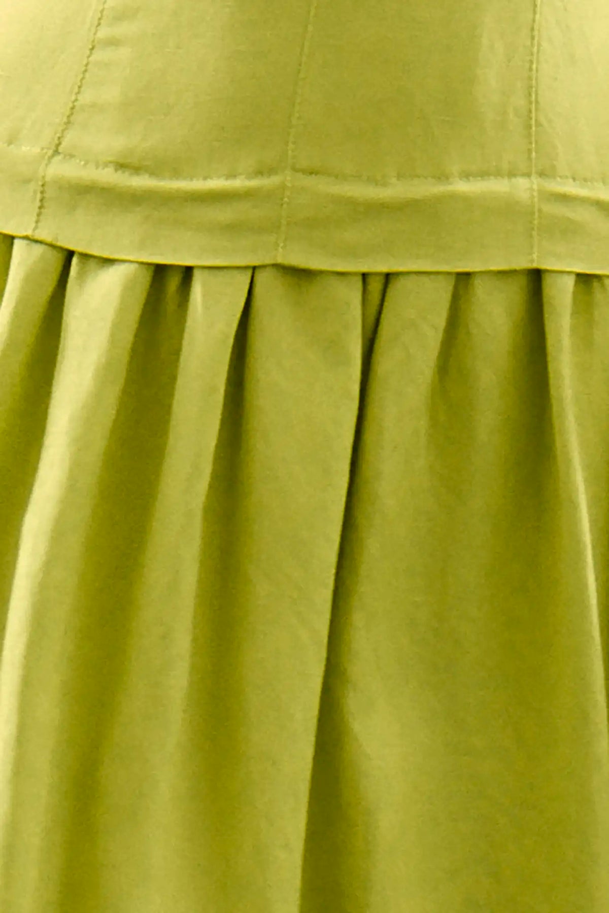Maren Dress in Chartreuse