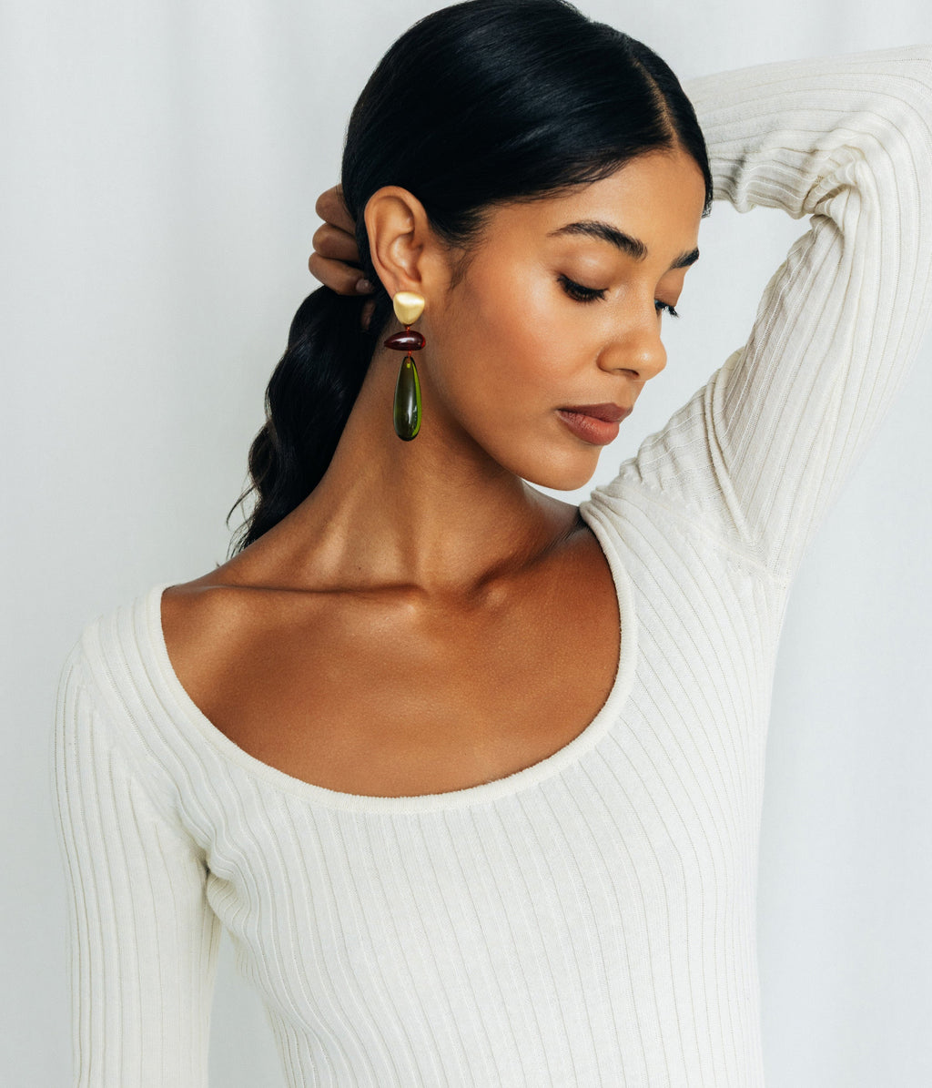 Maren Drop Earrings - Loren Hope