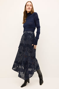 Casey Skirt in Naval
