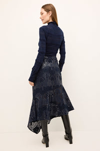 Casey Skirt in Naval