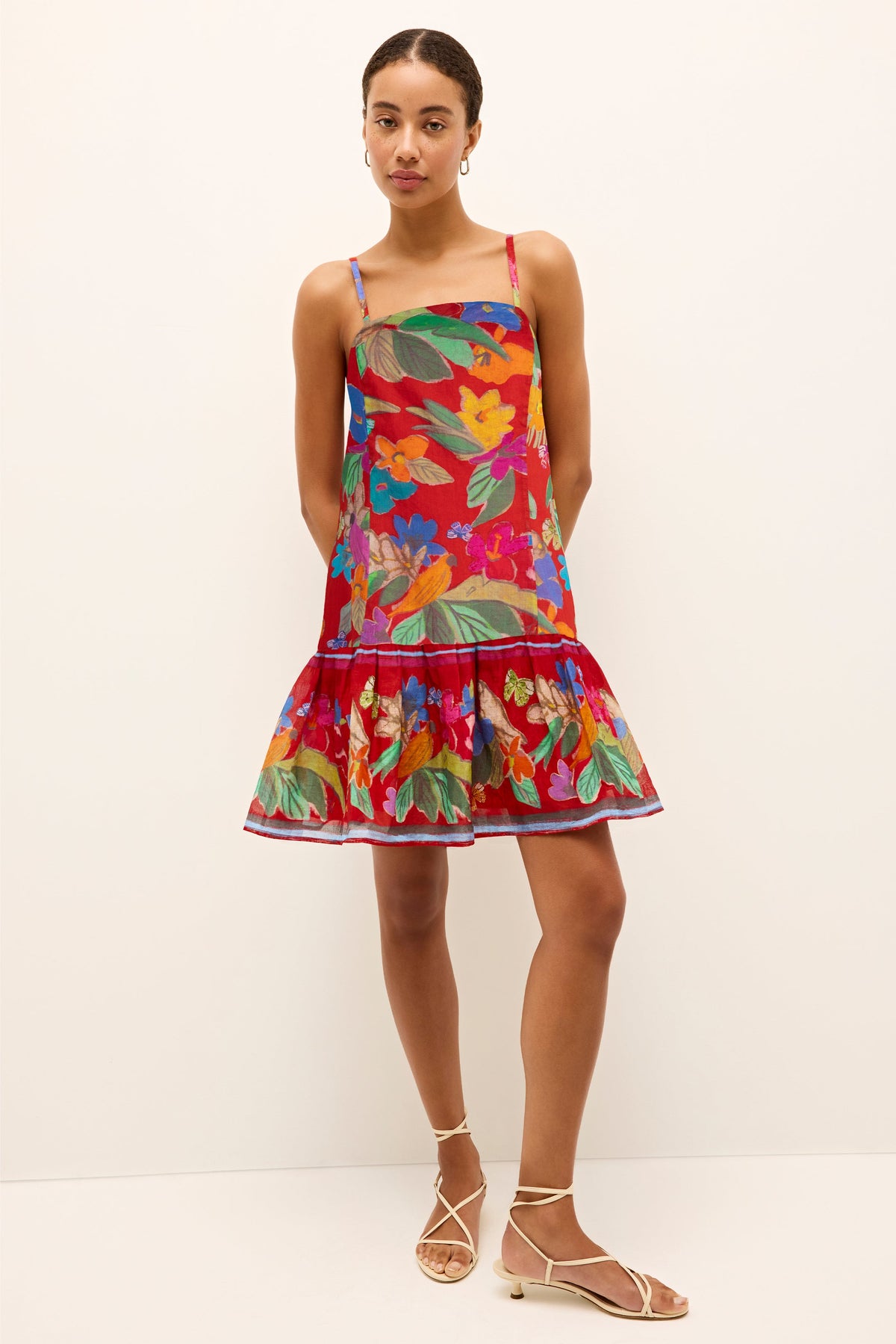 Anita Dress in Macaw