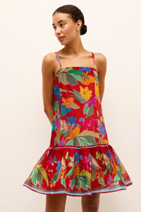 Anita Dress in Macaw