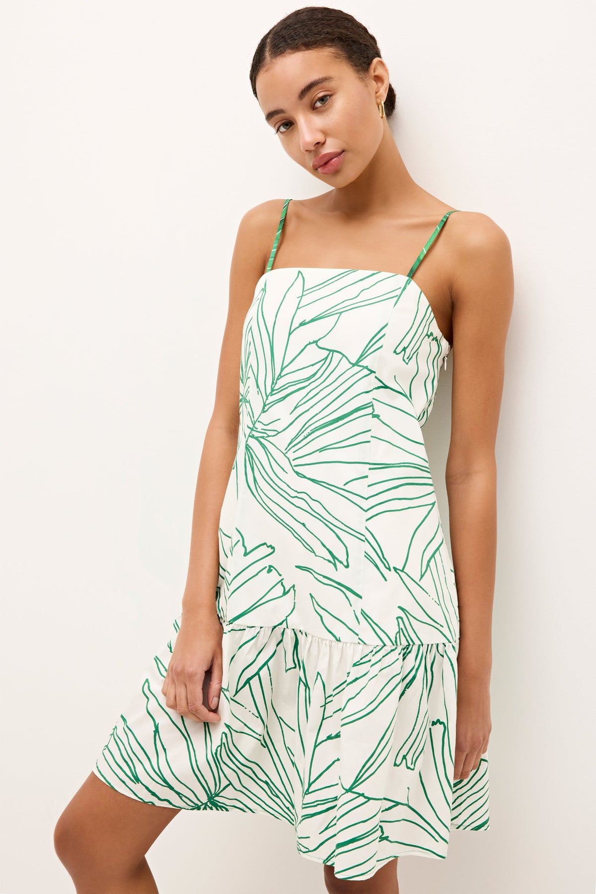Anita Dress in Palm