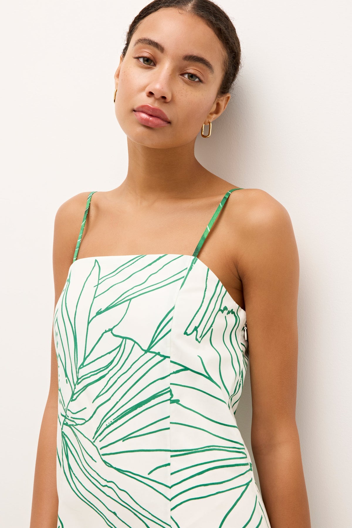 Anita Dress in Palm
