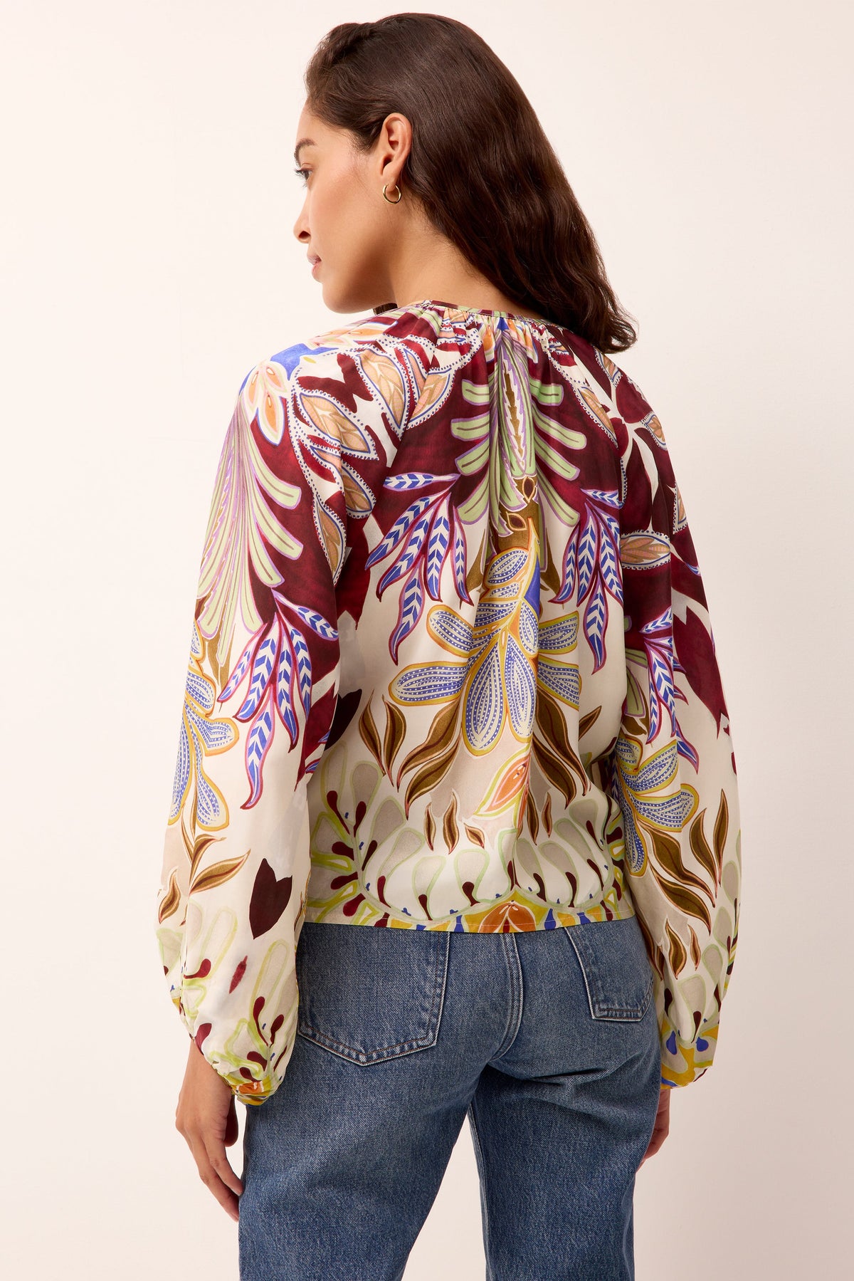 Arabella Blouse in Tranquility