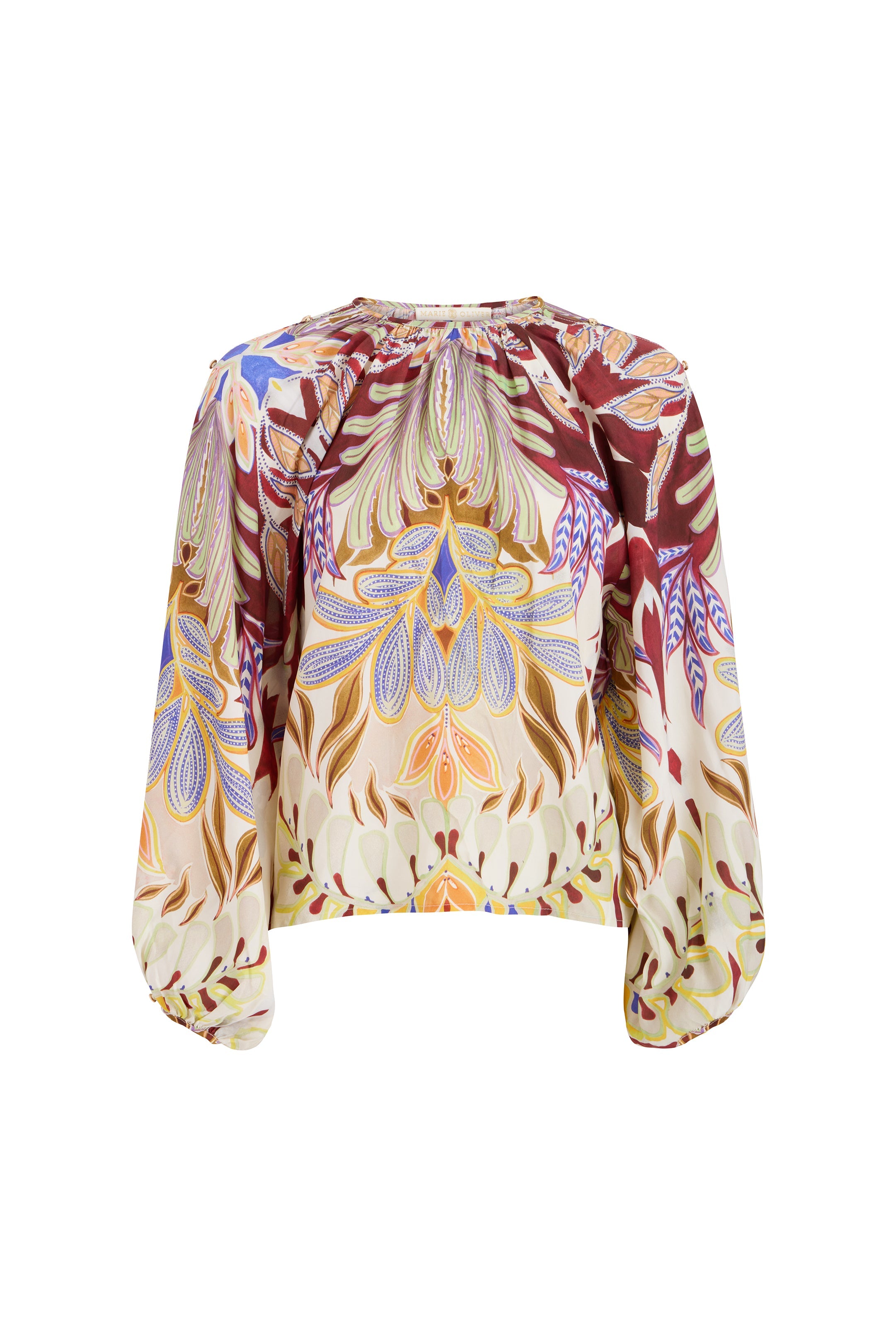 Arabella Blouse in Tranquility