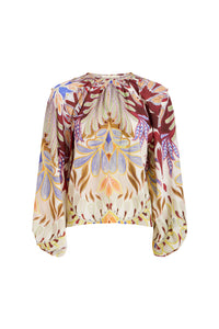 Arabella Blouse in Tranquility
