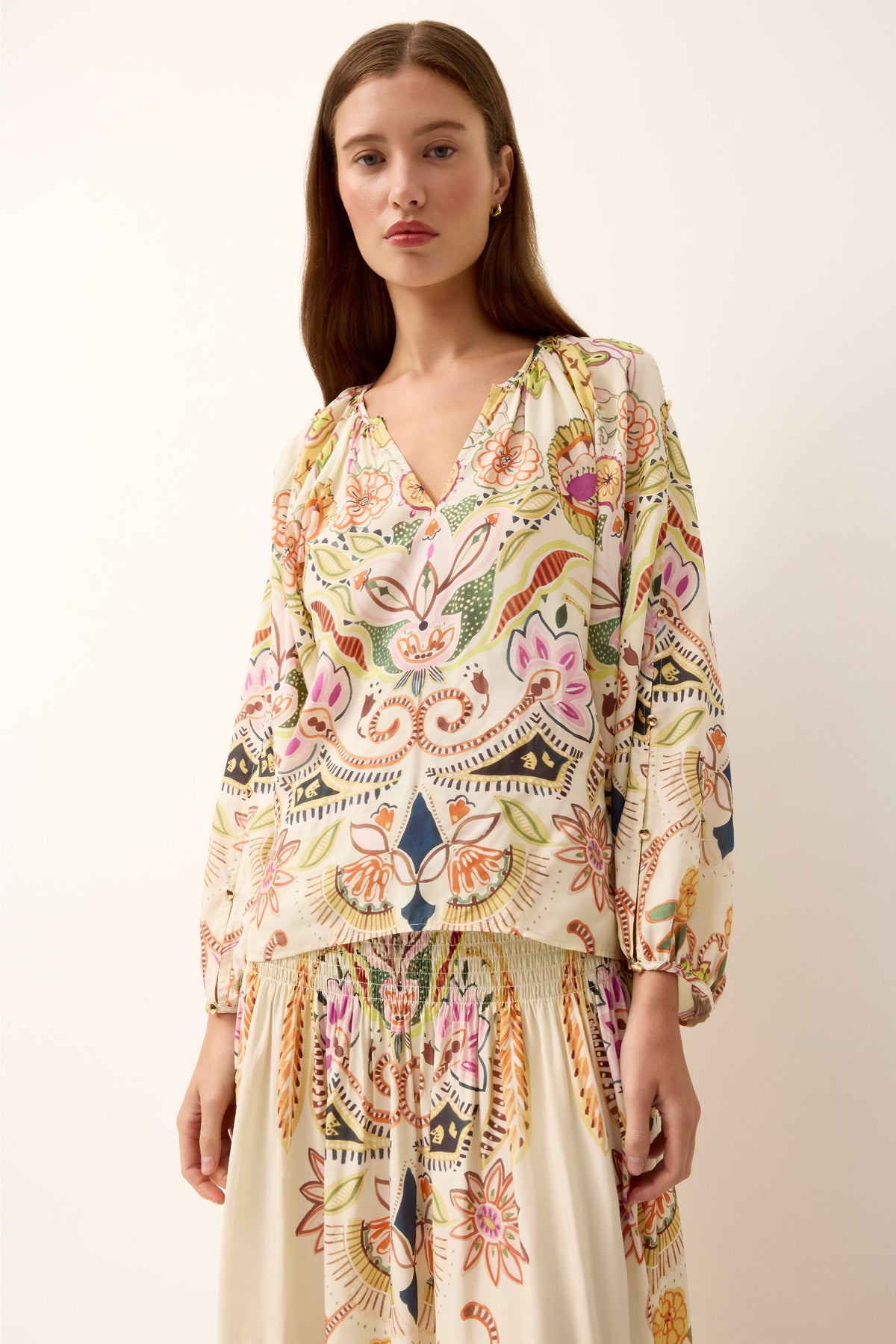 Arabella Blouse in Haven