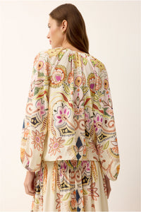 Arabella Blouse in Haven
