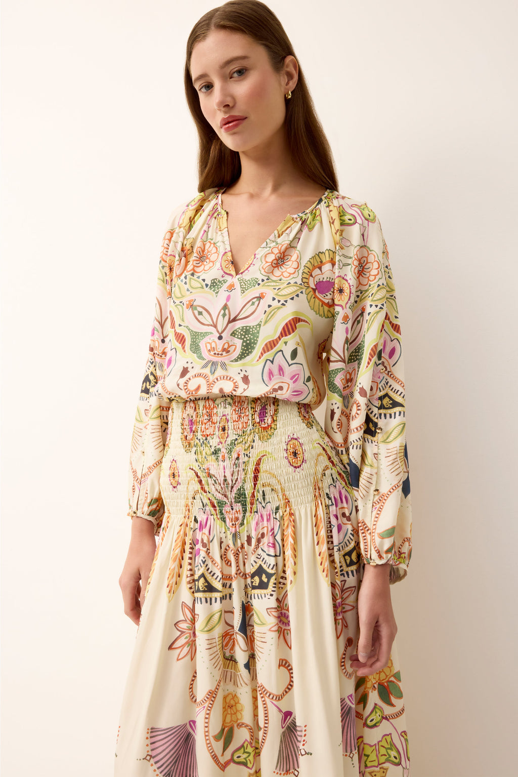 Arabella Blouse in Haven