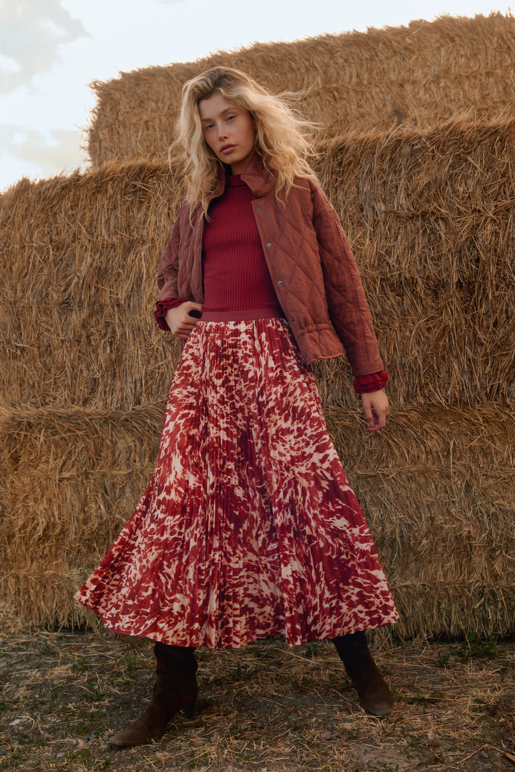 Wesley Skirt in Calico
