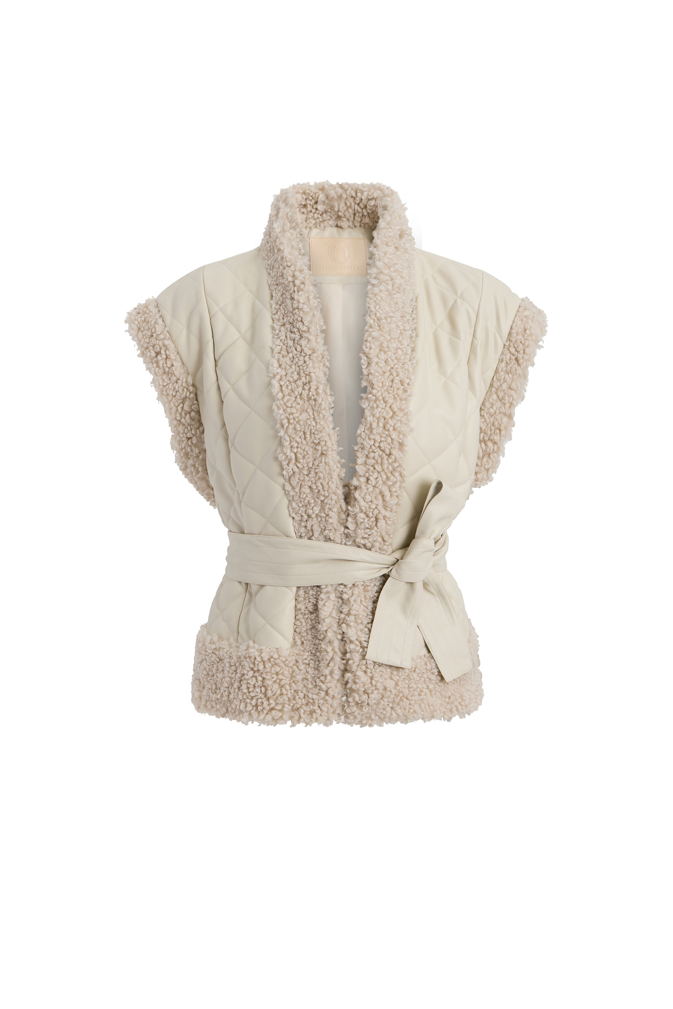 Beatrice Vest in Polar