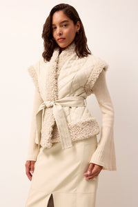 Beatrice Vest in Polar