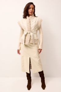 Beatrice Vest in Polar