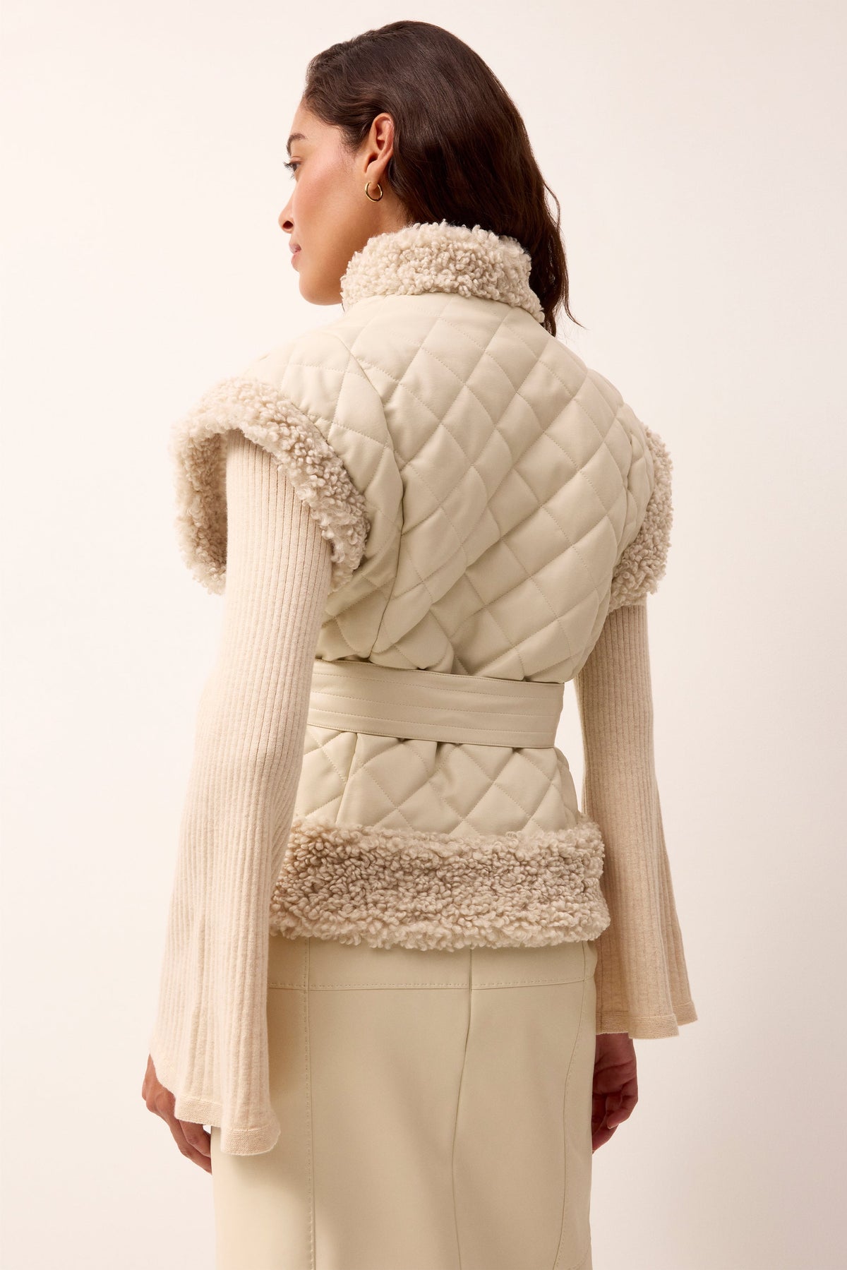 Beatrice Vest in Polar