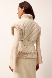 Beatrice Vest in Polar