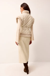 Beatrice Vest in Polar
