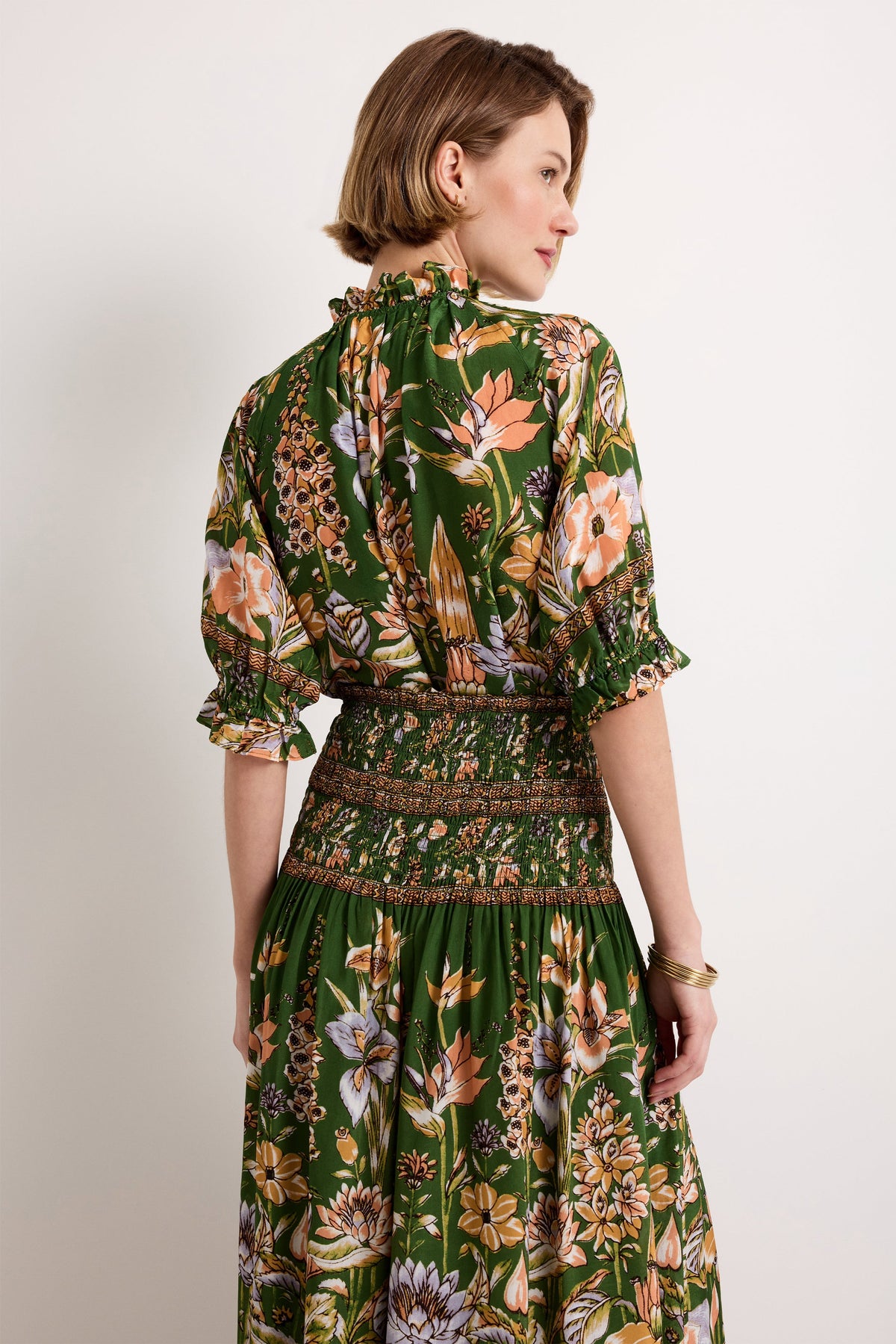 Billie Blouse in Greenhouse