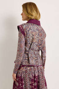 Bowie Vest in Wisteria