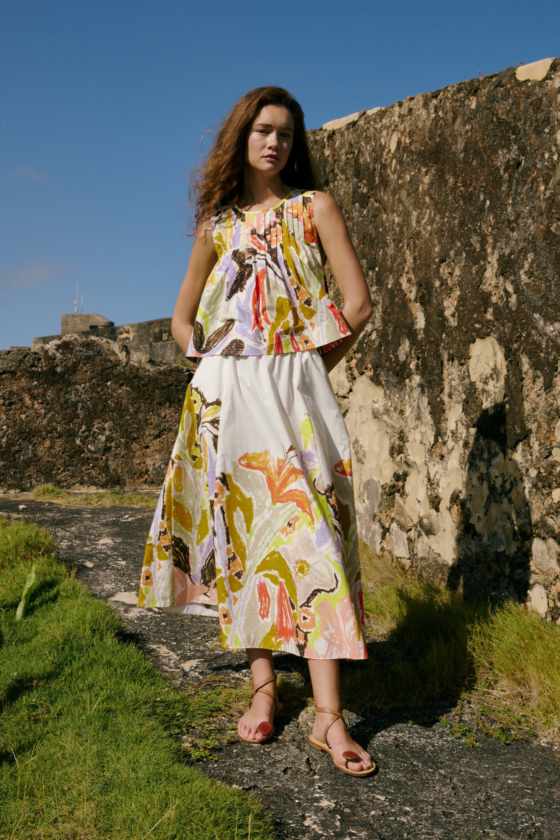 Letta Top in Bouquet