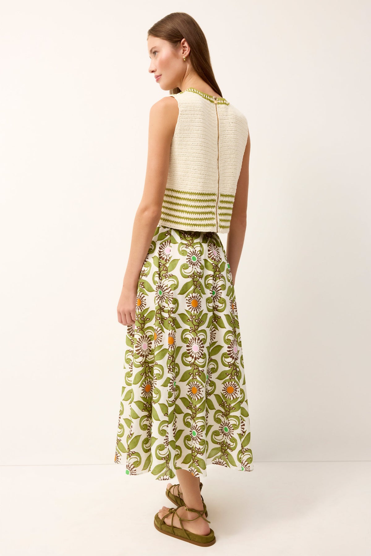 Sasha Skirt in Jardin