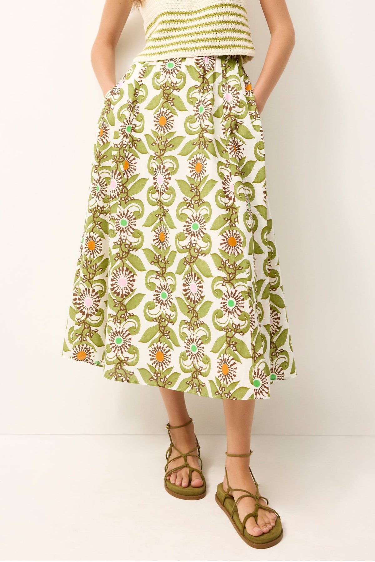 Sasha Skirt in Jardin
