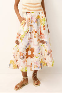 Sasha Skirt in Travertine