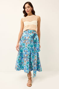 Estine Wrap Skirt in Chateau