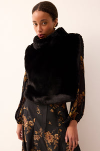 Cordelia Popover in Black