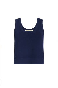 Corinne Top In Navy