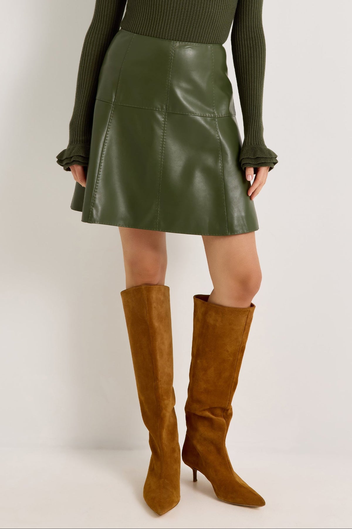 Crawford Skirt in Hunter